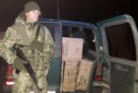Микроавтобус с контрабандными сигаретами задержали на Буковине