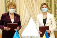 Первая леди Украины подписала Меморандум о взаимопонимании с ЮНИСЕФ
