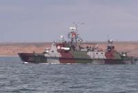 Кораблі та катери ОС показали, як діятимуть у разі наступу в Азовському морі (відео)