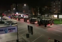 Тіла померлих від коронавірусу в Італії вивозять військовими вантажівками (відео)