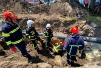 В Тернополе во время земляных работ произошел оползень: есть погибший