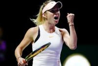 Свитолина выиграла первый поединок на Итоговом турнире WTA