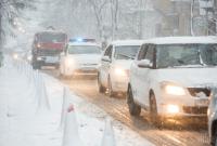 Трассу "Киев-Одесса" перекрыли из-за снегопада