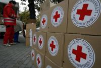 На оккупированный Донбасс заехали 9 грузовиков с гуманитаркой от "Красного Креста"