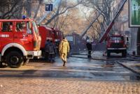 Пожар в колледже в Одессе: спасатель, который был в реанимации уже в стабильном состоянии
