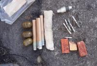 В Черниговской области полиция изъяла арсенал взрывчатки