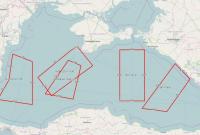 Россия до 19 августа перекрыла четверть Черного моря