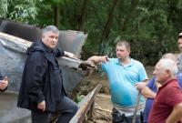 В пострадавшие от наводнения районы западных областей направят технику Нацгвардии - Аваков
