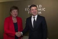 Глава МВФ поговорила с Зеленским об украинском языке Глава МВФ поговорила с Зеленским об украинском языке