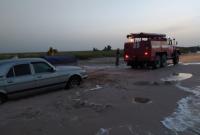 Непогода на побережье Азовского моря: в ловушке оказались 20 автомобилей и более 50 человек